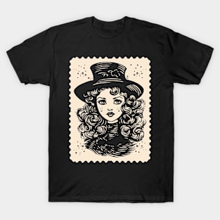 Cute Vintage Witch T-Shirt